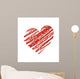 Corazon De Crayon Wall Decal
