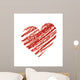 Corazon De Crayon Wall Decal