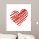Corazon De Crayon Wall Decal