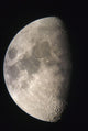 Moon Against The Black Sky Wall Mural