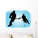 Hockey Players Ice