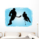 Hockey Players Ice
