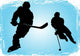 Hockey Players Ice