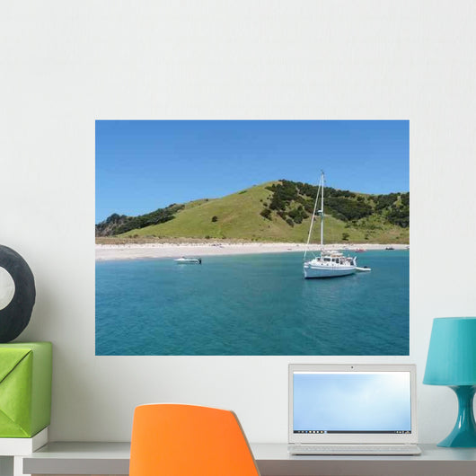 Plage La Bay Islands Wall Decal Design 2