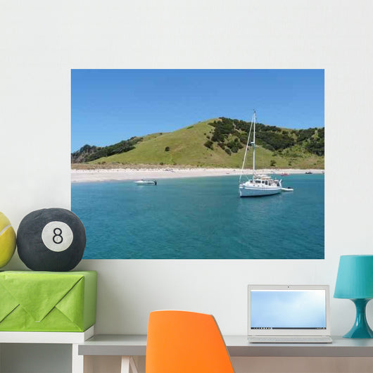 Plage La Bay Islands Wall Decal Design 2