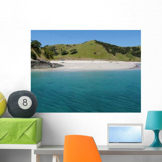 Plage La Bay Islands Wall Decal Design 1