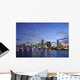 Downtown Miami at dusk, Florida USA Wall Mural
