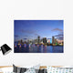 Downtown Miami at dusk, Florida USA Wall Mural