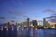 Downtown Miami at dusk, Florida USA Wall Mural