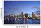 Downtown Miami at dusk, Florida USA Wall Mural