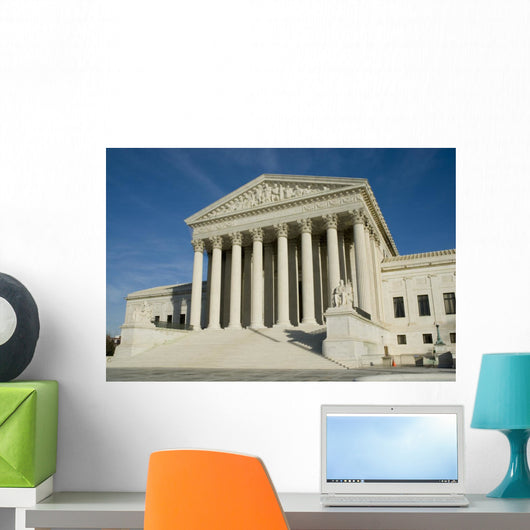Us Supreme Court in Washington Dc Wall Mural