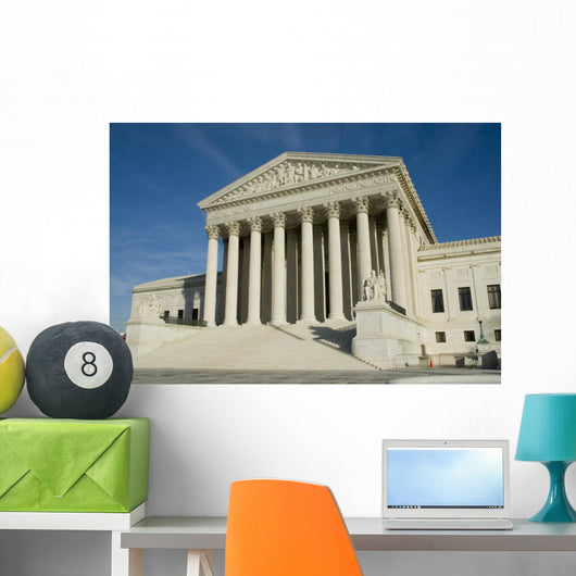 Us Supreme Court in Washington Dc Wall Mural