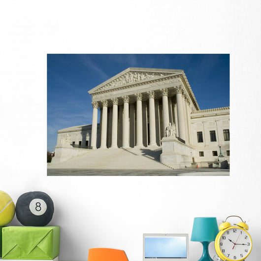 Us Supreme Court in Washington Dc Wall Mural