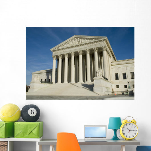 Us Supreme Court in Washington Dc Wall Mural