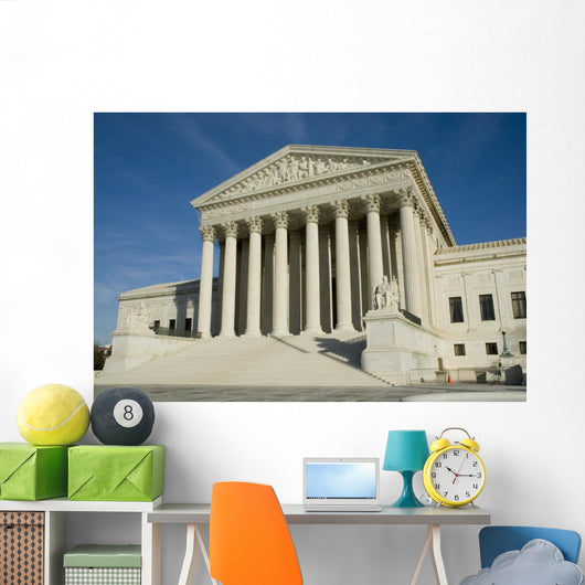Us Supreme Court in Washington Dc Wall Mural