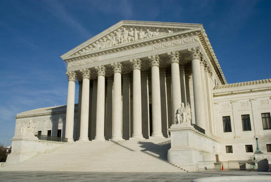 Us Supreme Court in Washington Dc Wall Mural