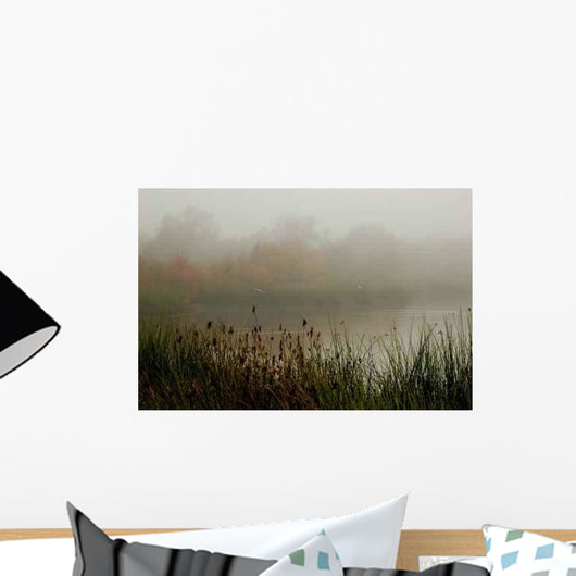 Misty Pond Wall Decal