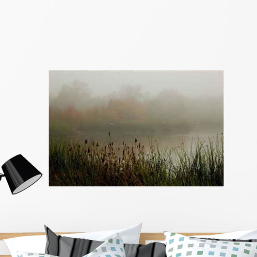 Misty Pond Wall Decal