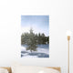 Snowy Flurries Falling In The Sunshine Wall Mural