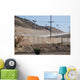 us-mexican national border fence Wall Mural