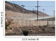 us-mexican national border fence Wall Mural