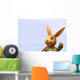 Osterhasenfigur Wall Mural
