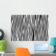 zebra fell fur Wall Mural
