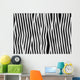 zebra fell fur Wall Mural