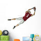 Jump Catching Football Wall Decal