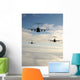Jet airplanes in flight Wall Mural