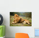 Beautiful Lion Wild Male Animal Portrait Wall Mural