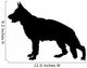 German Shepherd Wall Decal