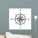 Compass Symbol Wall Mural