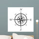Compass Symbol Wall Mural
