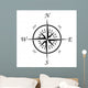Compass Symbol Wall Mural