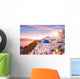 Sunset Blue Dome Churches Wall Decal