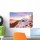 Sunset Blue Dome Churches Wall Decal