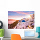 Sunset Blue Dome Churches Wall Decal