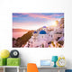 Sunset Blue Dome Churches Wall Decal