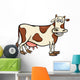 Cow Farm Animal Character Wall Decal