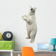 Standing Polar Bear Wall Decal