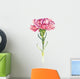 Pink Carnation Flower Wall Decal
