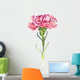 Pink Carnation Flower Wall Decal