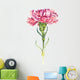 Pink Carnation Flower Wall Decal