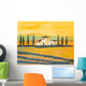 Tuscan Landscape in Acrylic Wall Mural