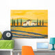 Tuscan Landscape in Acrylic Wall Mural