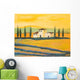 Tuscan Landscape in Acrylic Wall Mural