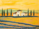 Tuscan Landscape in Acrylic Wall Mural