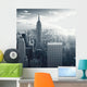 View to New York Manhattan at Sunset Wall Mural