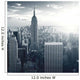 View to New York Manhattan at Sunset Wall Mural